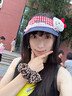 時(shí)島HelloKitty女生遮陽帽空頂防曬帽可愛女夏季戶外卡通可愛俏皮 【夏日KT小貓】 （55cm-58cm）/可調(diào)節(jié) 曬單實(shí)拍圖
