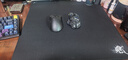 臻火渡 鼠標(biāo)墊電競(jìng)fps順滑細(xì)面  純色競(jìng)技游戲?qū)Ｓ么筇?hào)小號(hào)桌墊 CSGO LOL PUBG 無(wú)畏契約 黑色 500*500*5 鎖邊特研橡膠底 曬單實(shí)拍圖