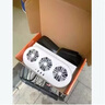 OEMG汽車太陽能排風扇車載車窗通風換氣排氣降溫神器車內換氣扇散熱器 白色【太陽能+USB插電】 曬單實拍圖