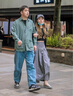 皮爾卡丹（pierre cardin）真口袋免燙襯衫男士純棉寬松版七分袖襯衣工裝休閑男裝外套夏季男 20315/T10豆綠色 XL 曬單實(shí)拍圖