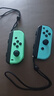 Nintendo Switch任天堂switch原裝二手joycon手柄jc 可刷amibo 支持健身環(huán)HD震動(dòng) 98星動(dòng)森一對 帶原裝手繩 曬單實(shí)拍圖