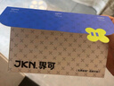 JKN花邊襪子女夏季中筒襪【木耳邊撞色】網(wǎng)眼透氣堆堆襪粉色甜美長襪 曬單實(shí)拍圖