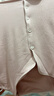 無(wú)印良品（MUJI）女式柔軟針織前開(kāi)睡衣套裝女士家居服女款女裝25年秋季 FD32CC5A 煙熏粉色 S -M 上裝160/84A 下裝160/66A 曬單實(shí)拍圖