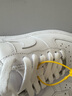耐克NIKE板鞋女空軍一號AF1 AIR FORCE 1運動鞋DD8959-100白35.5 曬單實拍圖