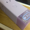 公牛（BULL）智能屏顯氮化鎵67W充電器快充筆記本插座/USB插線(xiàn)板便攜插排 小電艙數顯 2C2A+3位 紫色總控開(kāi)關(guān) 曬單實(shí)拍圖