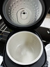 美的（Midea）電飯煲5L電飯鍋抗菌青瓷內膽一鍵柴火飯 特色鹵燉大容量家用微壓智能預約MB-5E86（4-5人） 曬單實(shí)拍圖