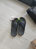 卡駱馳crocs舒樂人字拖輕便舒適百搭|211101 黑色-001 40 (250mm) 曬單實拍圖