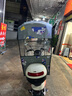 齊選電動車全封閉雨棚蓬新款全包圍電瓶車雨傘摩托車擋風擋雨加厚夏季 快拆裝全折疊【灰盤兔】雙面印花 曬單實拍圖