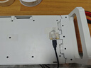 EACHY顯示器增高架多功能臺式電腦桌支架顯示器支架可折疊收納架usb-白 曬單實(shí)拍圖