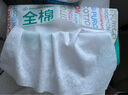 全棉時(shí)代洗臉巾 80片*6包一次性毛巾擦臉棉柔巾100%20*20CM 曬單實(shí)拍圖