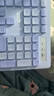 聯(lián)想（lenovo）無線鍵盤鼠標套裝 鍵鼠套裝 全尺寸鍵盤 商務(wù)辦公 USB 適用筆記本臺式機一體機 T221 紫色 曬單實拍圖