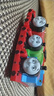 托馬斯&朋友 （THOMAS&FRIENDS）托馬斯電動(dòng)小火車(chē)頭男孩玩具軌道車(chē)大師系列賽道車(chē)BMK87 音效感應-電動(dòng)詹姆士GWH58 電動(dòng)款 曬單實(shí)拍圖