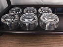 格娜斯水晶玻璃小茶杯功夫茶具品茗杯套裝加厚耐熱喝茶杯主人杯6只裝 曬單實(shí)拍圖