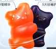 Inne因你藍(lán)光盾葉黃素兒童護(hù)眼軟糖抱抱熊30粒藍(lán)莓花青素嬰幼兒*3罐 曬單實(shí)拍圖