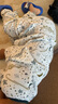 nest designs嬰兒睡袋嬰幼兒兒童竹棉紗布寶寶分腿防踢被四季通用 初雪-雙層（建議室溫26-28℃） 130碼(建議身高120-130cm)年齡7-8歲 曬單實(shí)拍圖