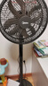 美的（Midea）【幸運(yùn)草安睡風(fēng)扇1C】電風(fēng)扇立式落地扇家用柔風(fēng)輕音變頻節(jié)能抑菌小風(fēng)扇WiFi遙控電扇 SDI30DS 曬單實(shí)拍圖