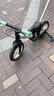 納豆（nadle）兒童自行車3一6歲寶寶二合一平衡車1-3歲小孩童車男女童腳踏車 橄欖綠推桿款 12寸（建議身高105cm以下購(gòu)買） 曬單實(shí)拍圖