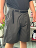 icebreaker春夏新品美利奴羊毛男Stretch Shorts短褲彈性休閑褲戶(hù)外運(yùn)動(dòng) 曜石黑 38 曬單實(shí)拍圖