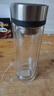 富光雙層玻璃杯 茶水分離泡茶杯 高硼硅水杯子辦公商務(wù)車載男女士 曬單實(shí)拍圖