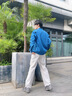 回力水洗牛仔長(cháng)袖襯衫男2025秋季新款寬松休閑薄款純棉外搭襯衣外套潮 【100%純棉】中藍 L /175(男女同款) 曬單實(shí)拍圖
