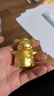 銅師傅《金韻天成十二生肖》真金鎏鍍銅擺件 裝飾工藝品 十二生肖之羊 曬單實(shí)拍圖