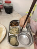 樂(lè )扣樂(lè )扣兒童餐盤(pán)分格盤(pán)316不銹鋼幼兒園打飯餐具3-6歲寶寶家用吃飯盤(pán) 曬單實(shí)拍圖
