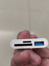 擎晨德國三合一讀卡器sd卡U盤(pán)適用蘋(píng)果華為手機索尼佳能康相機內存卡OTG轉換器typec直轉TF卡記錄儀usb Type-c接口【讀USB+TF+SD】 曬單實(shí)拍圖