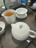 憶壺茶羊脂玉瓷西施壺陶瓷泡茶壺家用小茶具高端純手工功夫茶套裝 曬單實(shí)拍圖