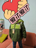 棉花堂棉花堂童裝兒童沖鋒衣三合一2024秋裝新款春秋男童外套女童戶外服 墨綠 120 曬單實拍圖