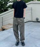 皮爾卡丹男士休閑褲夏薄款2025新款工裝褲寬松直筒褲子男夏天純棉大碼男褲 淺灰色 XL 適合150-165斤 曬單實(shí)拍圖