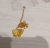 中銀億金花絲蝴蝶黃金項(xiàng)鏈女古法足金吊墜掛墜生日情人節(jié)禮物送女友老婆 古法花絲蝴蝶吊墜+足金鏈【金重約5.2g】 曬單實(shí)拍圖