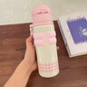 GULOO兒童水杯庫(kù)洛米保溫杯小學(xué)生上學(xué)專用女生高顏值吸管杯子可愛(ài)水壺 庫(kù)洛米 500ml 曬單實(shí)拍圖