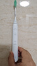 飛利浦（PHILIPS）電動(dòng)牙刷 S1 生日禮物 成人情侶款送男生女友 2種模式 潔齒護齦 柔力軟毛 白色HX2431/02 曬單實(shí)拍圖