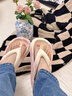 法·瑪莎 FAV MARTHA德國品質(zhì)踩屎感厚底人字拖女夏季2025新款防滑海邊沙灘鞋夾角涼拖 水墨粉【4.0增高厚底EVA防臭】 35-36 36 -37【適合】 曬單實拍圖