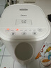 美的（Midea）電熱水瓶燒水壺保溫一體機(jī) 玻璃內(nèi)膽無(wú)異味 智能恒溫 精準(zhǔn)調(diào)溫控溫 沖奶神器 5L大容量50E-10G 曬單實(shí)拍圖