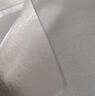 古私（Gusi）桌墊透明餐桌墊pvc桌布防水防油tpu桌面保護(hù)墊水晶板書桌課桌桌墊 曬單實(shí)拍圖