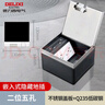德力西（DELIXI）開(kāi)關(guān)插座 嵌入式大理石地插瓷磚隱藏式實(shí)木地板插座 純平雙五孔  曬單實(shí)拍圖