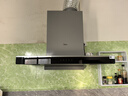 美的（Midea）抽吸排油煙機(jī)家用頂吸歐式吸油煙機(jī)22立方大吸力油煙機(jī) 揮手智控 抽煙機(jī)T36國(guó)家補(bǔ)貼20%可配燃?xì)庠?曬單實(shí)拍圖