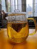 塔馳密司 TOUCH MISSTouch Miss加厚耐熱玻璃茶壺茶水分離過(guò)濾泡茶器創(chuàng)意花瓣煮茶壺 花瓣壺大號(hào)+4杯 曬單實(shí)拍圖