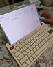 B.O.W 航世 K150 ipad藍(lán)牙鍵盤(pán)鼠標(biāo)套裝pro帶卡槽辦公鍵鼠 男女生適用安卓ipad平板筆記本電腦鍵鼠 奶咖色【三藍(lán)牙鍵盤(pán)+白鼠標(biāo)】丨支持多設(shè)備連接 曬單實(shí)拍圖