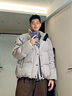 加拿大鵝（Canada Goose）【新品】Bayview男士黑標(biāo)派克大衣休閑外套大鵝羽絨服 3833MB 9432 石灰色 M 曬單實(shí)拍圖