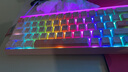 狼蛛（AULA）HERO 68HE Ultra鋁坨坨磁軸鍵盤RT電競游戲客制化機(jī)械有線RGB燈效萬磁王軸無畏契約8K回報率 68Ultra 電泳粉色【粉皇磁軸】碳定位板 曬單實(shí)拍圖