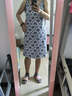 從心吊帶睡衣女夏季2025新款純棉薄款寬松大碼全棉夏天睡裙女士家居服 C YDL 22056 2XL 女 [高170-175重140-160斤] 曬單實(shí)拍圖