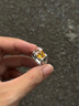 愛(ài)大千天然黃水晶戒指招財(cái)納福首飾好運(yùn)晶情侶輕奢七夕禮物閉口對(duì)戒禮物 閉口圈港碼 24 曬單實(shí)拍圖