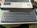 羅技（Logitech）MK235 鍵鼠套裝 無(wú)線鍵鼠套裝 辦公鍵鼠套裝  防潑濺防指紋 全尺寸 帶無(wú)線2.4G接收器 黑 曬單實(shí)拍圖