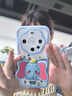 月幸增 奶油邊框可愛(ài)兔子貼件適用華為mate60pro手機殼P70掛繩手鏈蘋(píng)果7-15榮耀90/80/70pro卡通硅膠軟殼 【坐姿藍色小象】+立體小飛象折疊支架 華為 Mate 60 Pro 曬單實(shí)拍圖