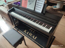 卡瓦依（KAWAI）電鋼琴CA501/CA901家用高端立式專(zhuān)業(yè)88鍵重錘木質(zhì)鍵盤(pán)數碼鋼琴 CA-501R檀木色+升降琴凳配件+地毯 曬單實(shí)拍圖