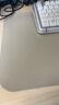 鐳拓（Rantopad）S5 鼠標(biāo)墊超大皮質(zhì)皮革防水桌墊筆記本電腦辦公墊 PU防滑鍵盤墊 杏灰色 曬單實(shí)拍圖