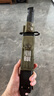 海豹突擊隊K25軍士戶(hù)外戰術(shù)直刀高硬度19099鋼刀野外生存便攜刀具 海豹突擊隊K25鋼刀【圓刃】 16.5cm-大于60°【贈戰術(shù)K鞘】 曬單實(shí)拍圖