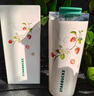 星巴克（Starbucks）雙飲口不銹鋼杯800ml大容量水杯咖啡杯保溫保冷杯生日禮物 曬單實(shí)拍圖